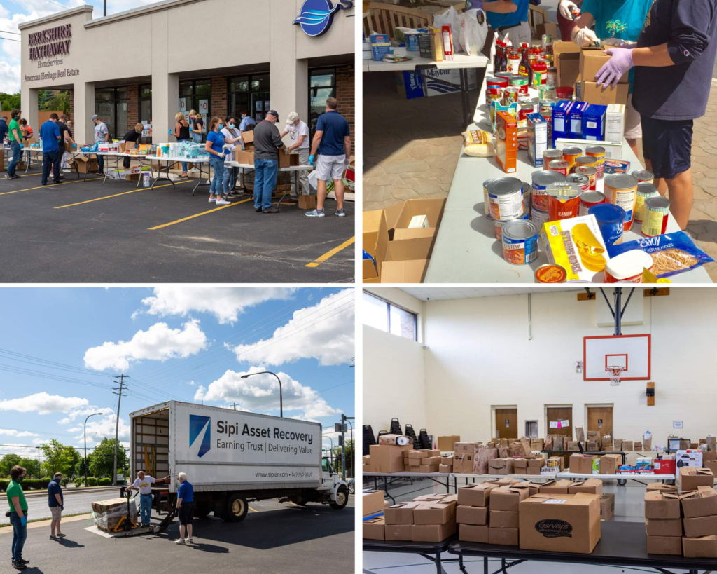 Sipi, along with other local businesses, helped Elk Grove community food banks get more than they expected.