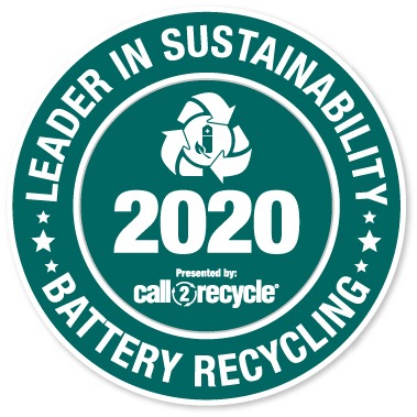 Sipi Asset Recovery Receives Call2Recycle's 2020 Top 100 Leader in Sustainability Award