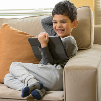 Child with iPad Child with iPad